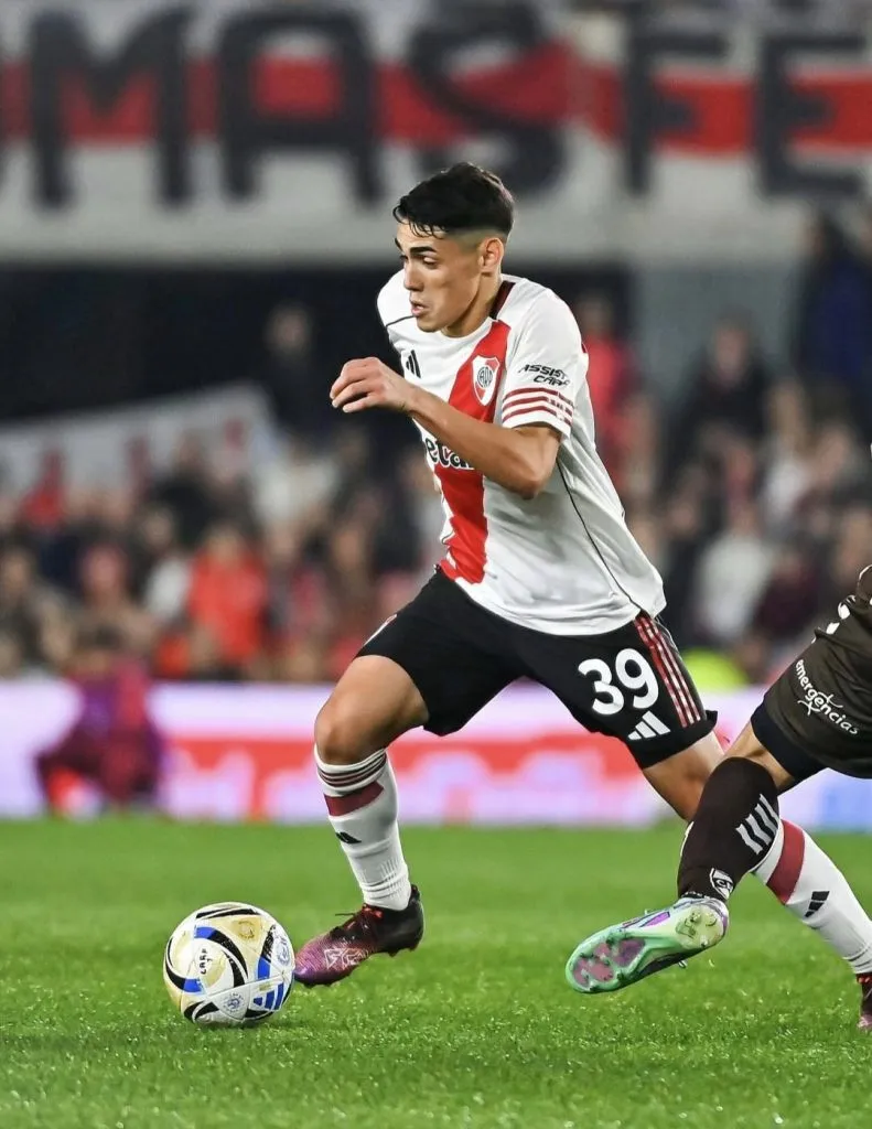 Lencina tuvo un buen partido ante Platense.