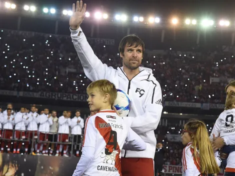 Cavenaghi vuelve al Monumental: jugará para las Leyendas de River vs. Barcelona