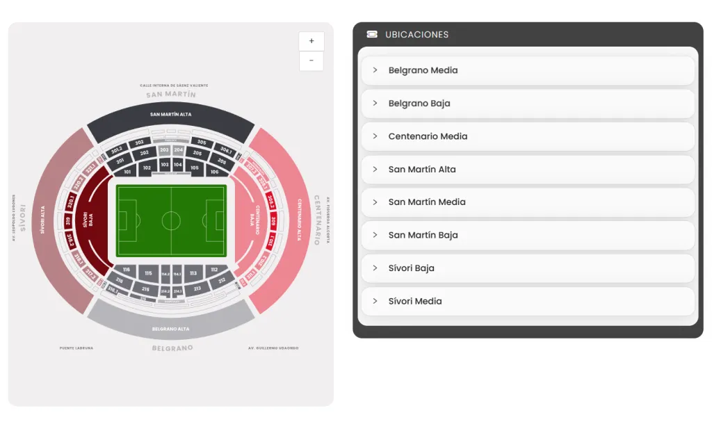 Las entradas que quedan para el partido del sábado vs. Barcelona.