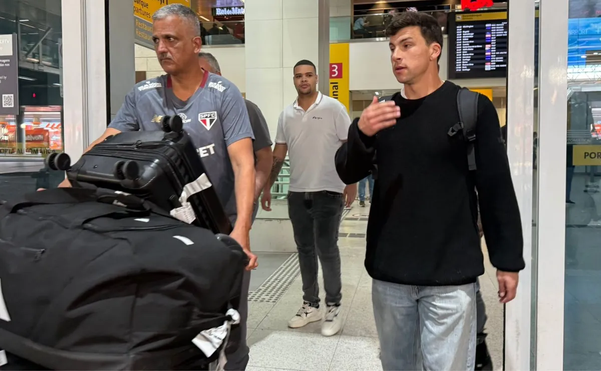 El chileno ya está en Brasil.
