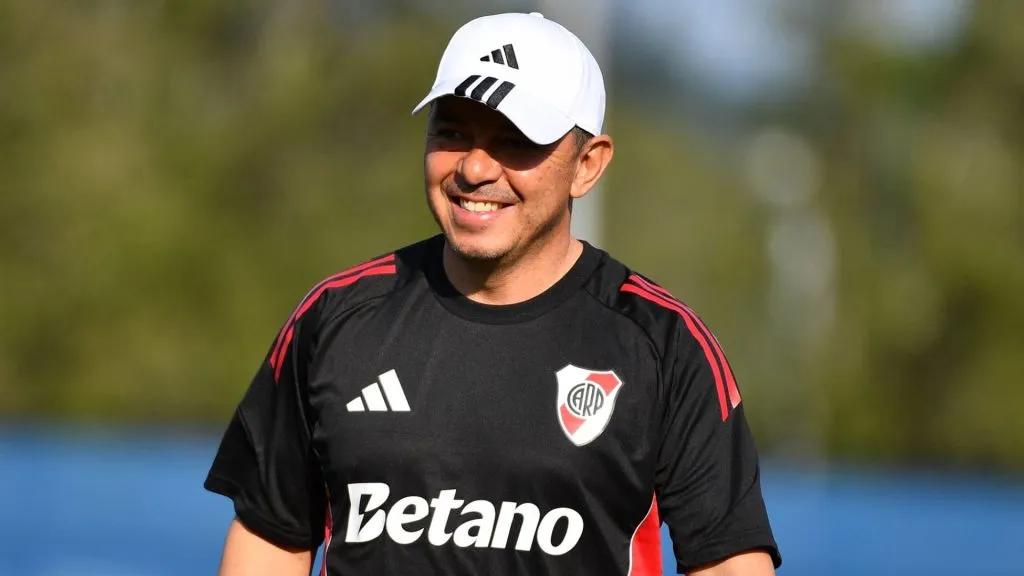 Marcelo Gallardo, DT de River.