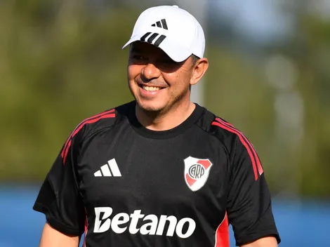 La buena noticia que recibió Gallardo al volver a los entrenamientos