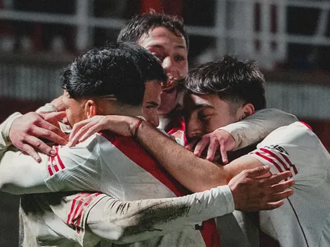 Goleada sobre el final: la Reserva de River le ganó a Platense