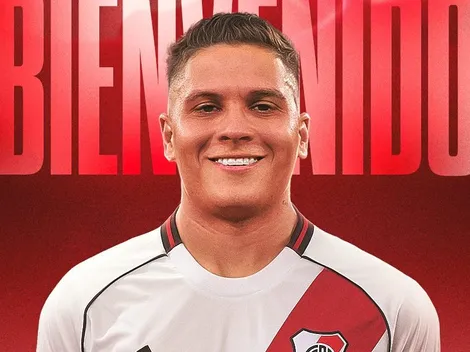 Oficial: River presentó a Juanfer Quintero como nuevo refuerzo y tendrá su tercer ciclo