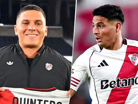 Lo llenó de elogios y ahora serán compañeros: Salas y Quintero se juntan en River