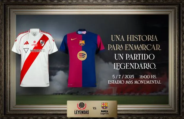 River recibe a Barcelona.