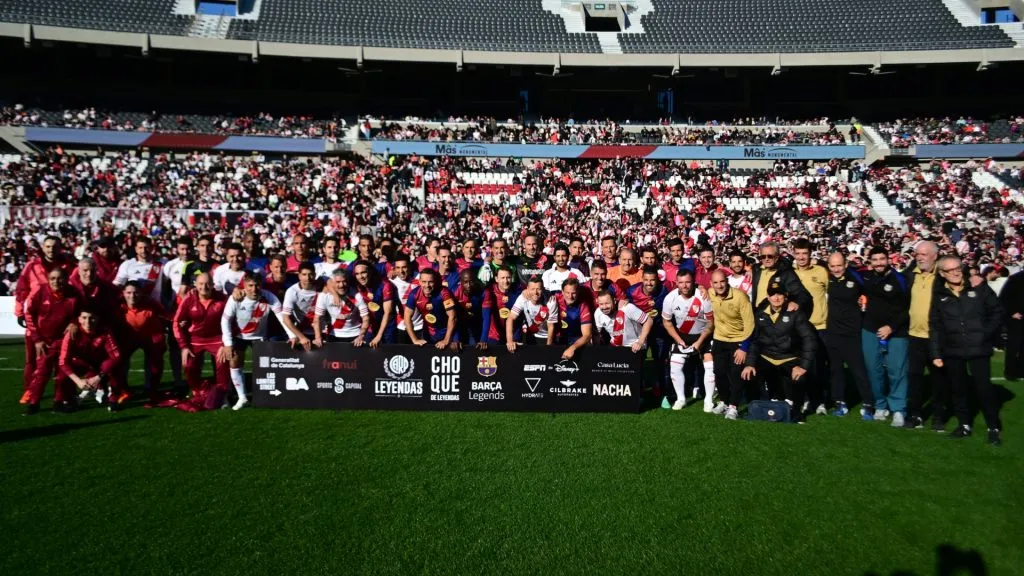 River se quedó con el Duelo de Leyendas ante Barcelona.