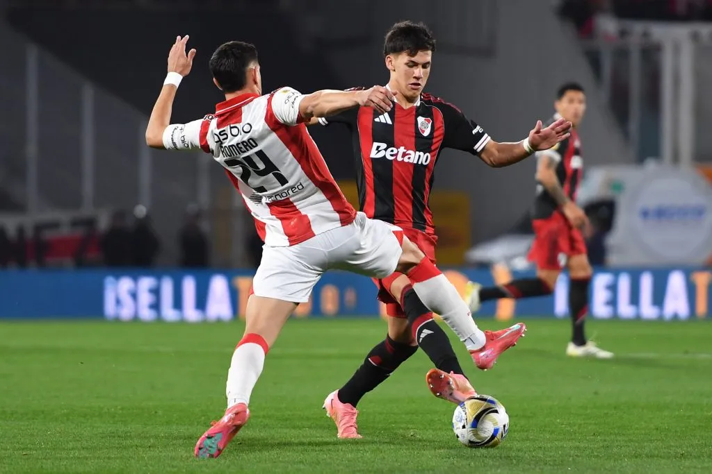 Meza tuvo un buen partido ante Instituto. (Getty)