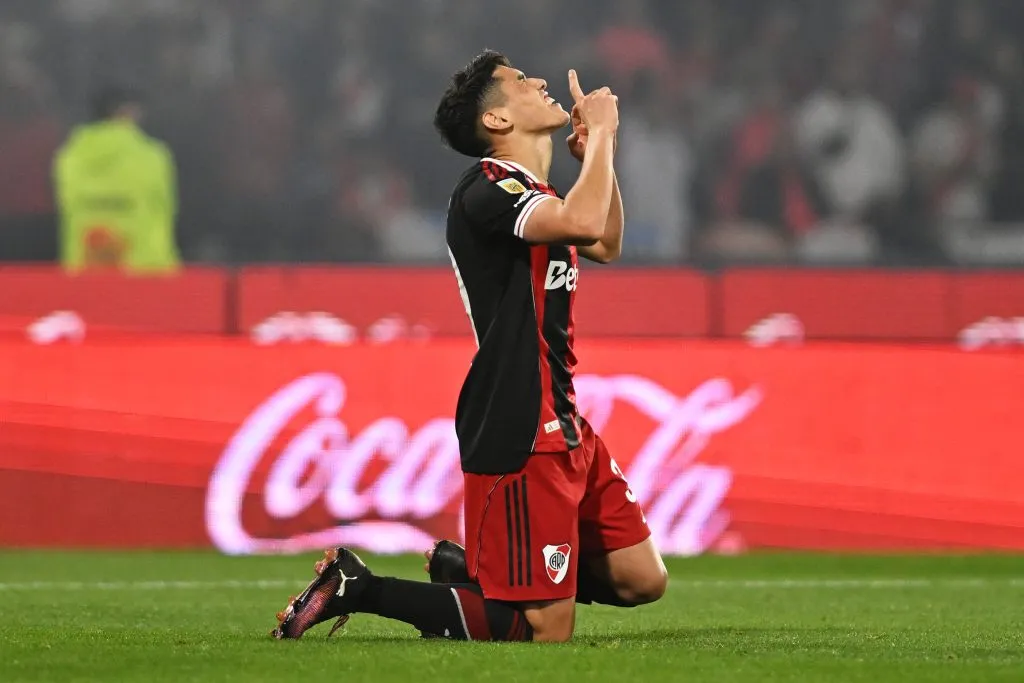 Lencina la rompió ante Instituto. (Getty)