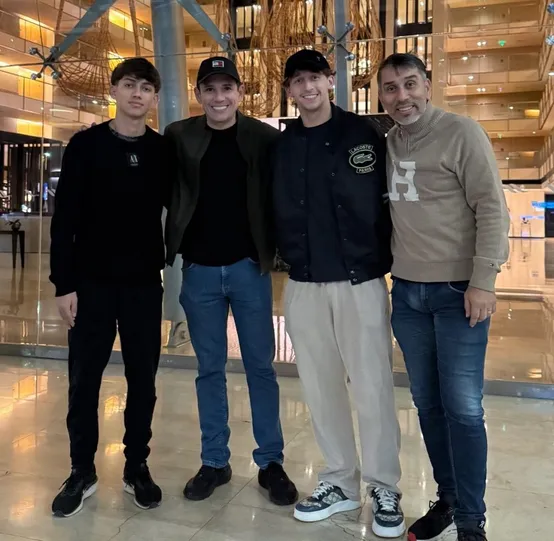 Pipino Cuevas compartió una foto junto a Galarza Fonda