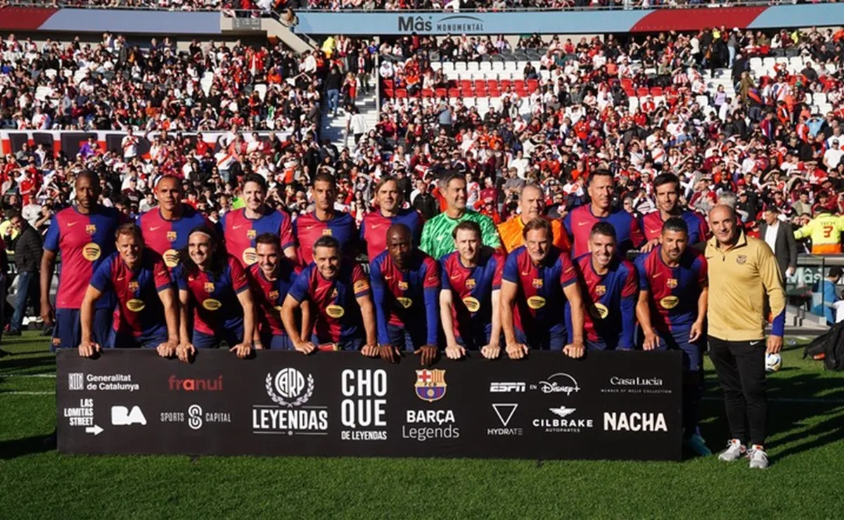 Una figura del Barcelona destacó al Monumental.