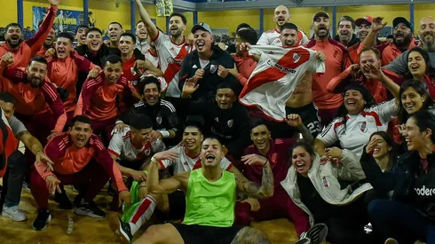 River se quedó con el Superclásico de futsal (Foto: @RiverClub1901).