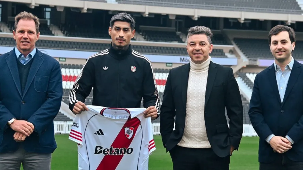 Portillo es nuevo jugador de River.