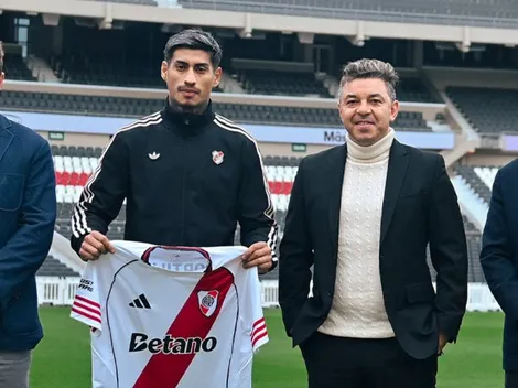 Oficial: River presentó a Juan Carlos Portillo como nuevo refuerzo