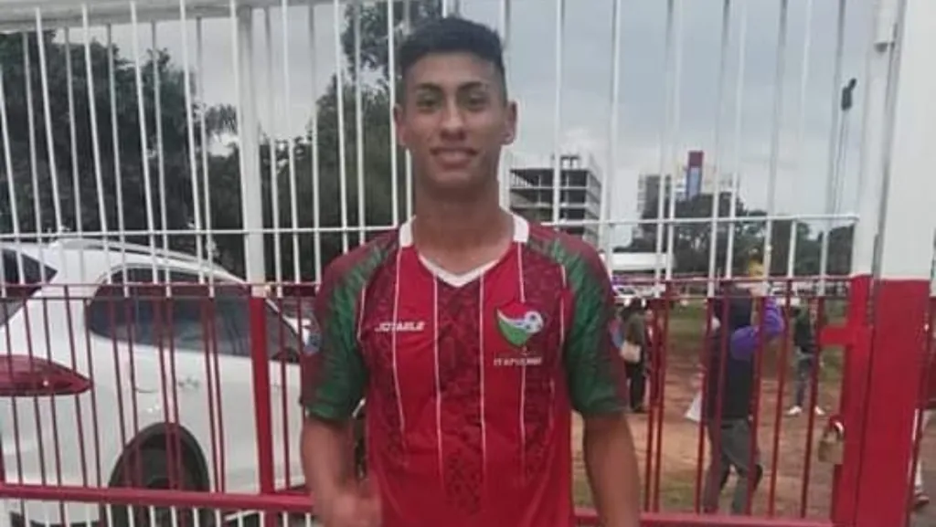 Portillo durante su paso por Deportivo Itapuense