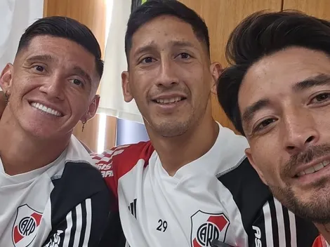 La despedida de Aliendro de River: tres posteos y un gran apoyo de sus compañeros