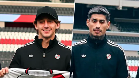 Ambos jugadores firmaron contrato en River.
