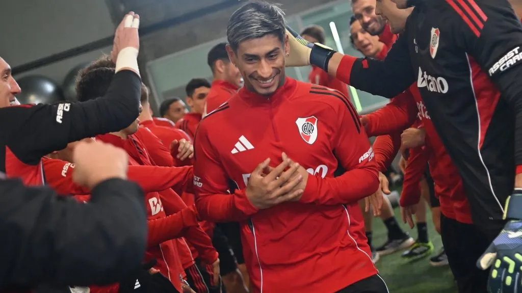 Portillo ya se entrena con River