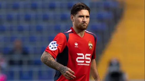 Inesperado presente de Rodrigo Villagra en Rusia (Foto: CSKA Moscú).