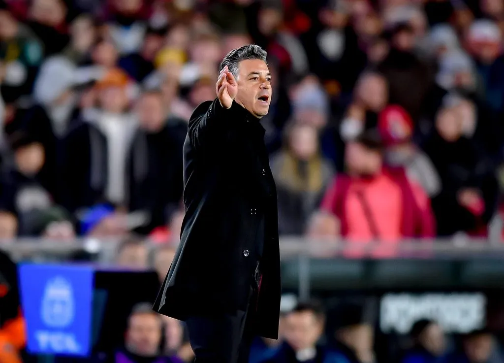 Gallardo se fue conforme del Monumental. (Getty)