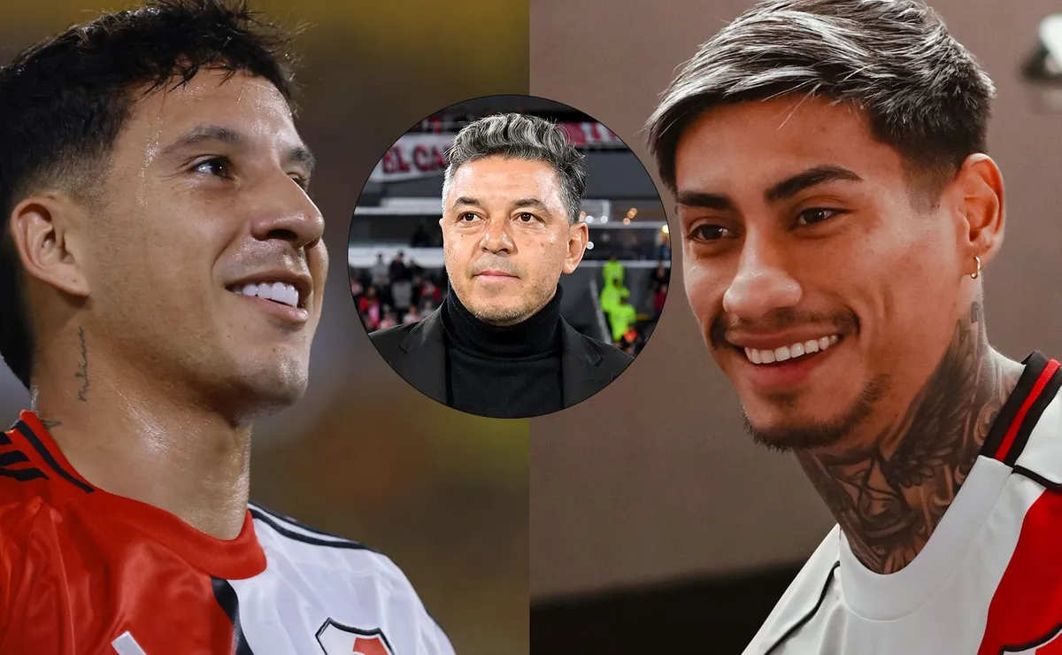 Gallardo habló de Driussi y Portillo.