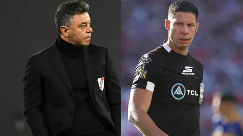 Gallardo habló del gol anulado a Enzo Pérez.