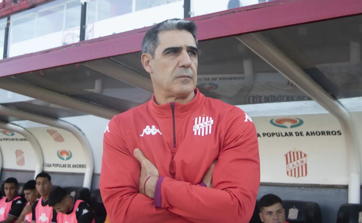 San Martín de Tucumán cambió de DT antes de jugar con River: asumió Mariano Campodonico. (Foto: Prensa SMT).