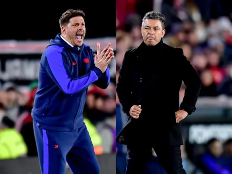 Ayude, DT de San Lorenzo, llenó de elogios a Gallardo y reveló qué le dijo