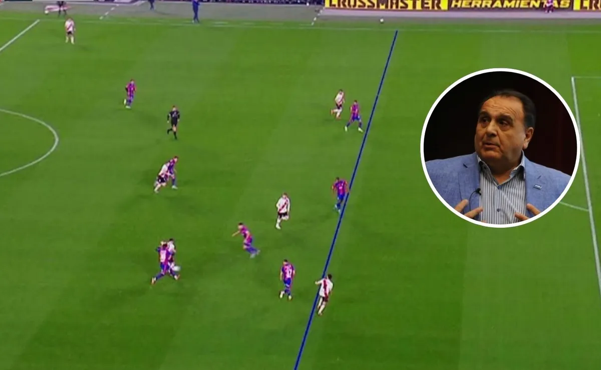 Miguel Scime explicó por qué se anuló el golazo de Enzo Pérez