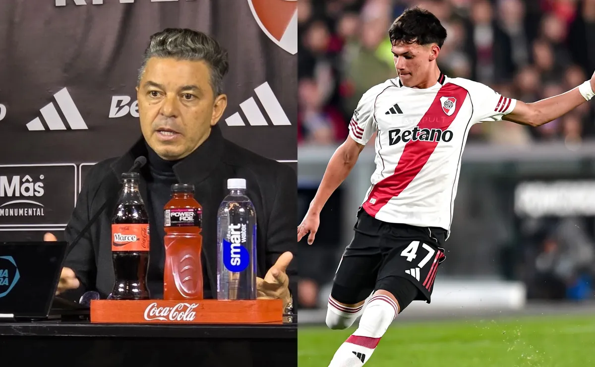 Gallardo volvió a elogiar a Juan Cruz Meza.