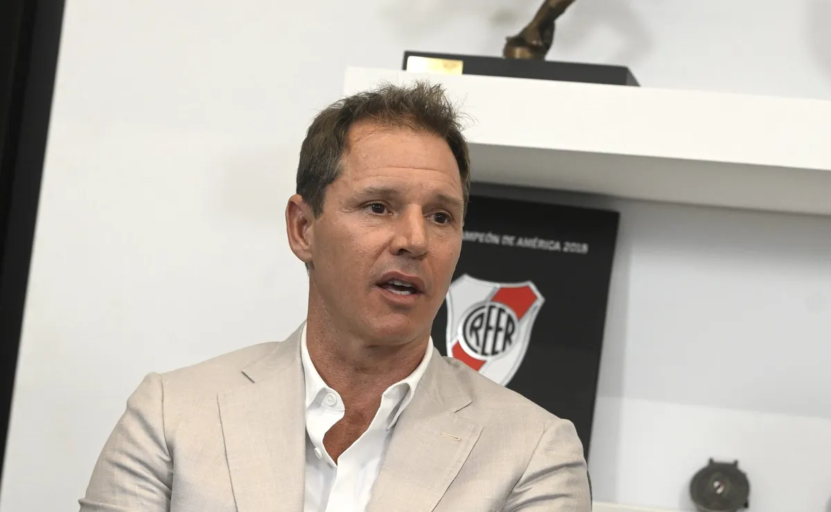 Brito habló del nuevo predio. Foto: LPM / Diego Haliasz.
