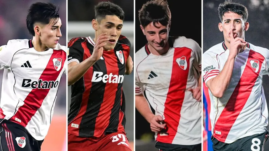 Subiabre, Lencina, Dadin y Obregón, los cuatro convocados de River a la Sub 20.
