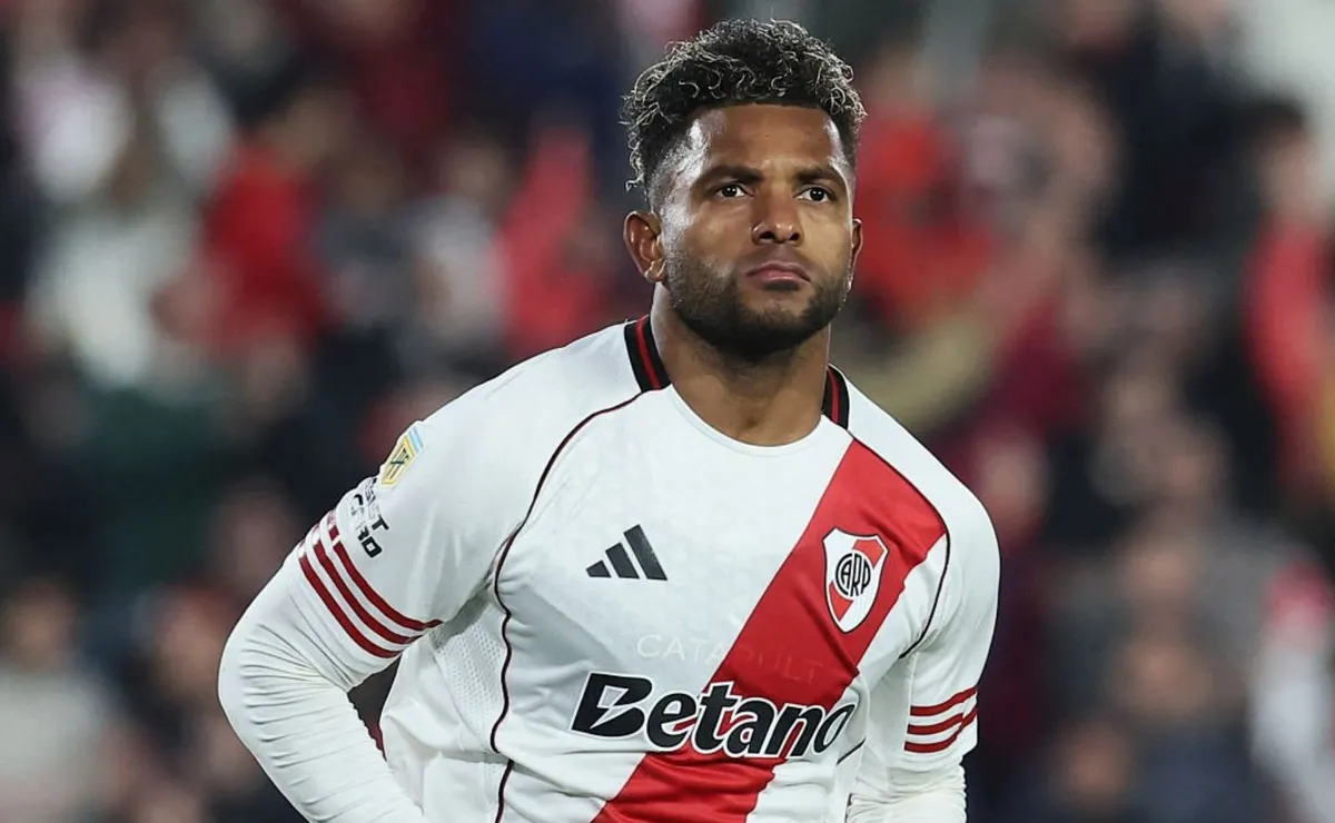 62 goles en 159 PJ para Borja en River.