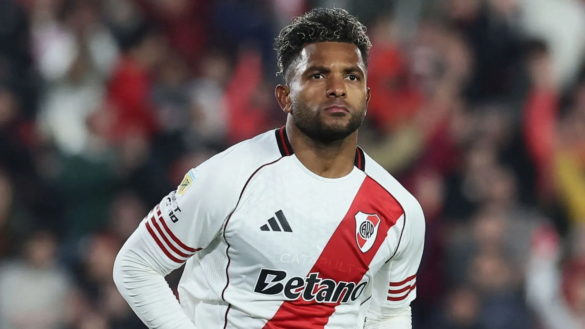 62 goles en 159 PJ para Borja en River.