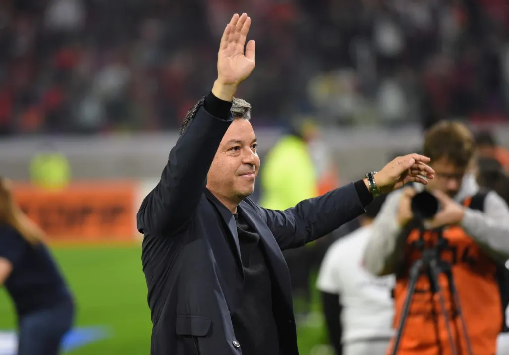 Gallardo habló en conferencia de prensa y sacó pecho por el rendimiento. (LPM/Diego Haliasz)