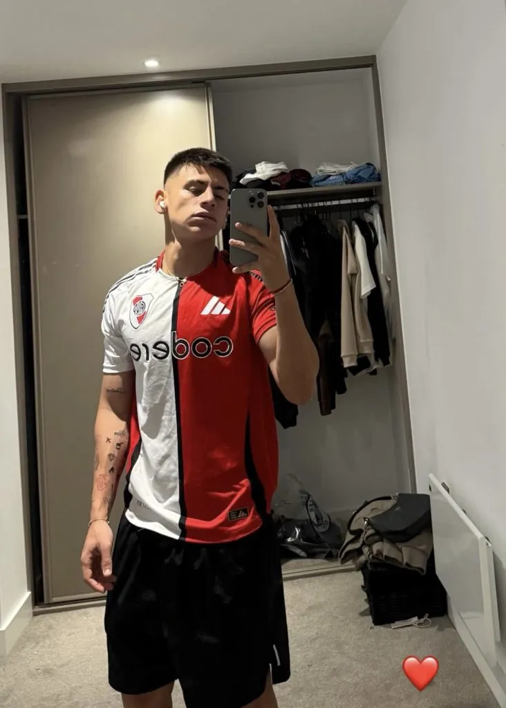 La historia que compartió Echeverri en sus redes sociales.