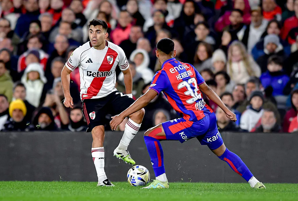 El Huevo se volvió una pieza inamovible en el once titular de River.
