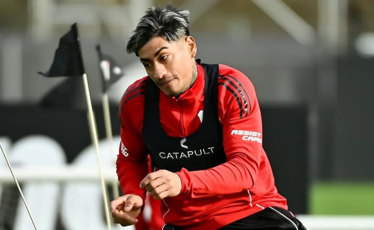 Juan Portillo, con un pie adentro de la lista de convocados.
