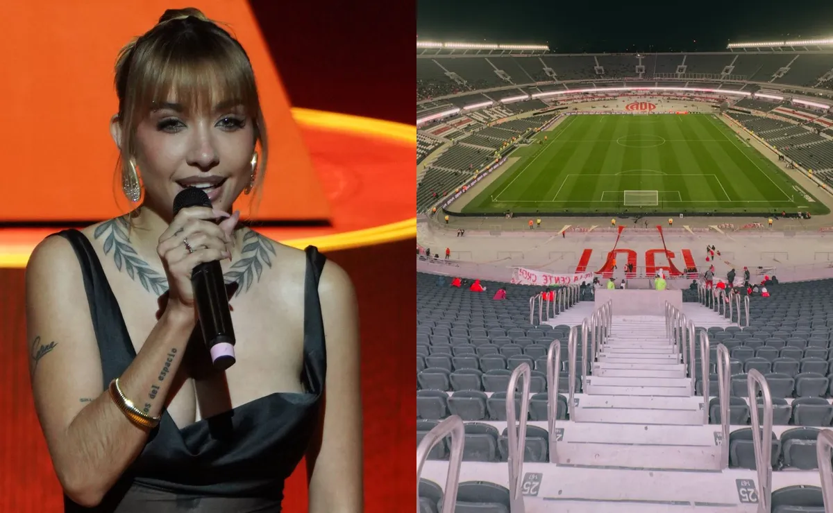 La cantante se presentará en el Monumental.