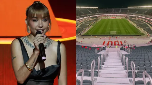 La cantante se presentará en el Monumental.