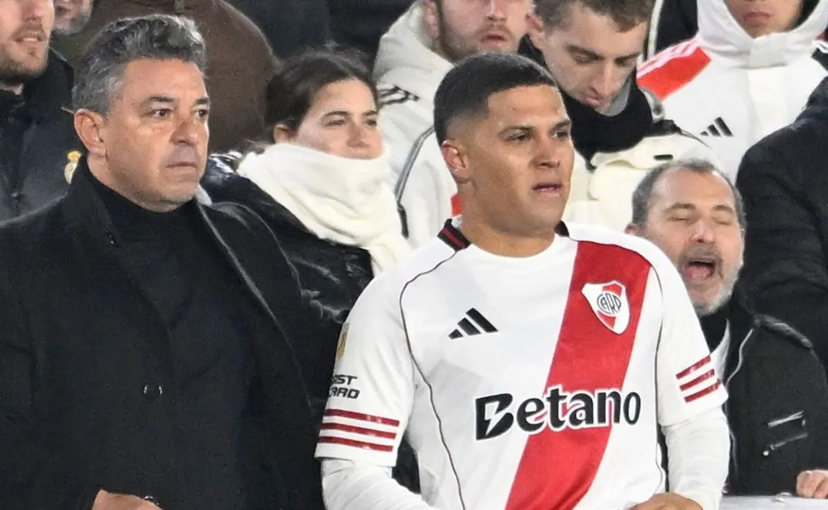 Quintero, el mejor de River pese a salir siempre.
