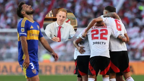 El presidente de River remarcó la diferencia con los de enfrente.