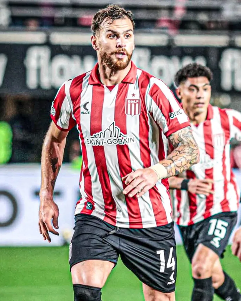 González Pírez marcó su primer gol en Estudiantes tras la vuelta.