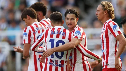 Gol de Julián en un amistoso.