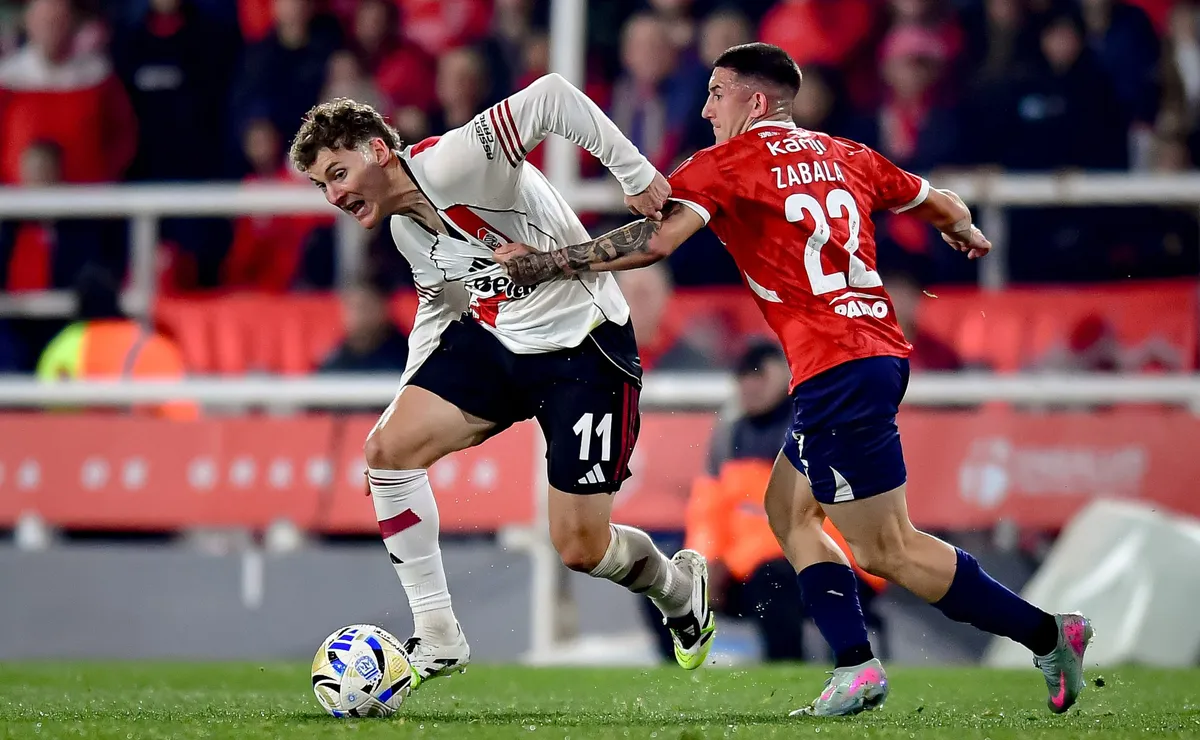 River igualó sin goles ante Independiente en Avellaneda.