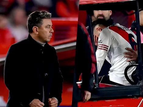 Qué dijo Gallardo sobre la lesión de Germán Pezzella tras el empate de River