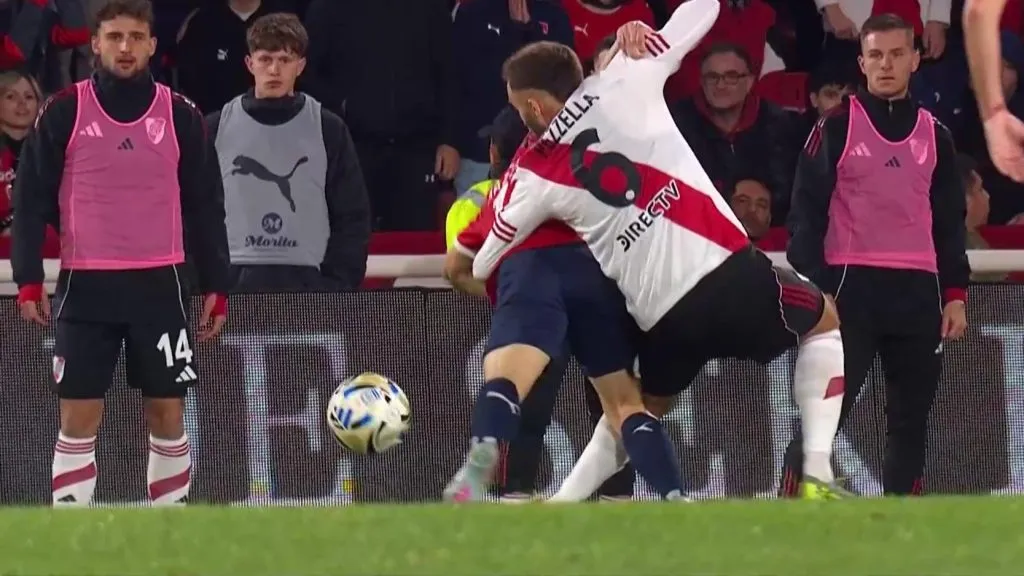 El mal movimiento de Pezzella.