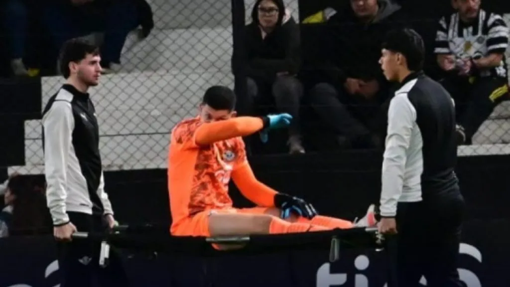 Morinigo se fue lesionado.