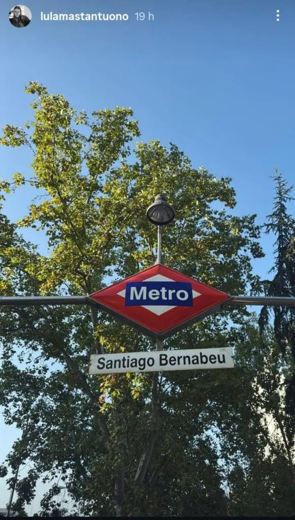 El paseo de la familia Mastantuono por Madrid a horas de la presentación de Franco como nuevo jugador del Real.