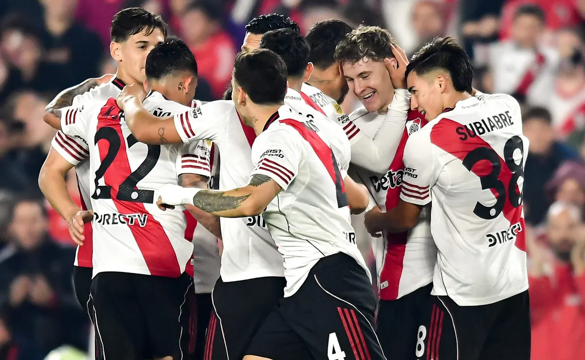 Los partidos que River tiene en el mes.